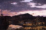 Frederic Edwin Church Lake Scene in Mount Desert china oil painting reproduction